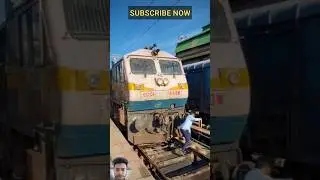 Loco Pilot Checking Train Engine😰#youtubeshorts #shorts #emu #indianrailways #emulocal
