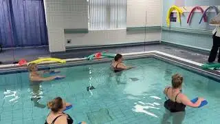 Hydrotherapy session at James Cook Hospital
