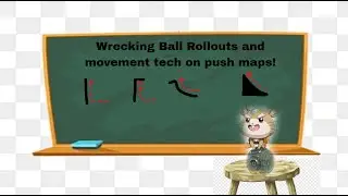 Wrecking Ball Movement & Rollouts For Push Maps Overwatch 2 (from a masters tank player)