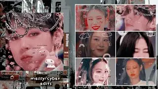##✰OO2 kpop edit messy/cyber tutorial