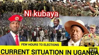 LIVE!!!! BREAKING NEWS!!! TENSION HIGH IN UGANDA AHEAD OF PRESIDENTIAL ELECTION!! KENYANS GEN Z!!!