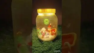 Christmas special  jar gift making #diy #christmas #jar #gift #shorts