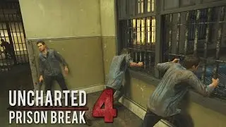 Uncharted 4 - Prison Break Gameplay 