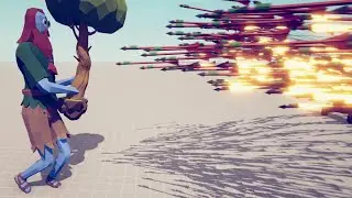 1 Tree Giant vs 10 Hwacha [TABS]