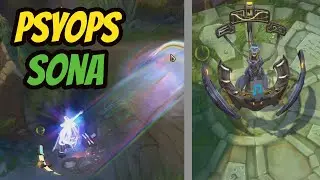 PsyOps Sona Prestige Edition Skin Spotlight - League of Legends Skin Review