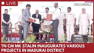 TN CM MK Stalin inaugurates key infrastructure and welfare projects in Madurai district