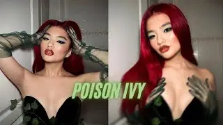 Poison Ivy Look (Makeup + Hair + Costume) 🌿