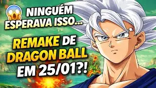 DRAGON BALL SUPER: REMAKE OFICIAL em 2026? 🔥 Dia 25/01 Pode Mudar a hist&oacute;ria do Anime