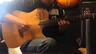 Godin Multiac Duet Steel | Sunburst, Andrew York
