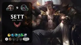 Sett ADC vs Caitlyn - KR Grandmaster Patch 13.20