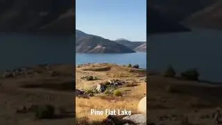 Reservoir in the Sierra Nevada foothills of eastern Fresno County