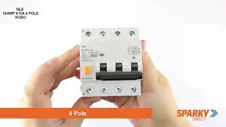 NLS 16AMP 6 KA 4 POLE RCBO
