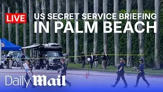 LIVE | U.S. secret service briefing in Palm Beach