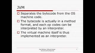 7-5 Virtual Machine Architectures