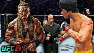 Ветеринарный азиат против Брюса Ли (EA Sports UFC 5) - Реванш