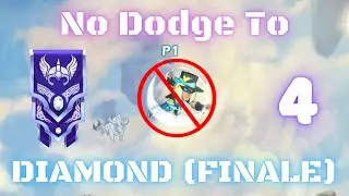 Climbing to Diamond with NO DODGE! - FINALE! (Brawlhalla 1v1s)