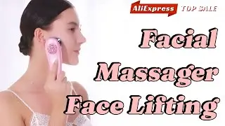 Facial Massager &ndash; Deep Cleaning & LED Skincare | Face Lifting & Hot/Cold Compress | AliExpress
