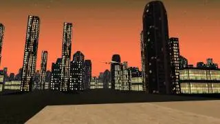 Airplane take off animation Blender 3d