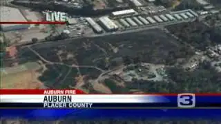 Aerials: Auburn Fire Damage