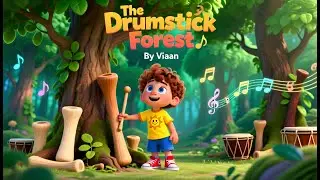 The Drumstick Forest 🥁🌳 | A Magical Read-Aloud Story for Kids | Nature is Music