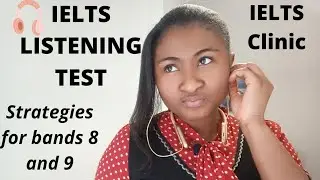 IELTS Listening Test Strategies/Tips | IELTS Clinic | Intentional Favour