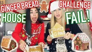 Gingerbread House Challenge FAIL!!! Ft. Shelby Church | Christmas 2017