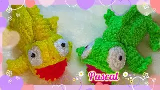 Pascal || chameleon amigurumi || Princesses Rapunzel series || Amigurumi tutorials for beginners