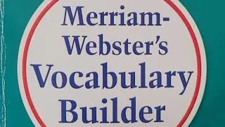 한션 Sean : UNIT 11 /30《 Merriam-Webster's VOCABULARY BUILDER 》 by Cornog, Mary Wood