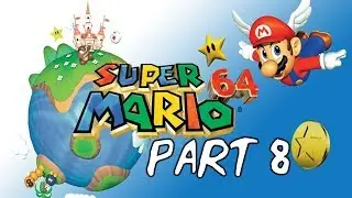Super Mario 64 Part 8 - Shifting Sand Land (Nintendo 64)