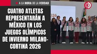 Four athletes will represent Mexico at the Milano-Cortina 2026 Winter Olympic Games