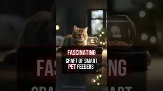 FASCINATING Crafting of Smart Pet Feeders 🙀 #petlovers #technology #cats #dogshorts #future