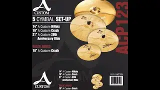 Zildjian A custom#Cymbals pacK#Zildjian sound test#dw drums