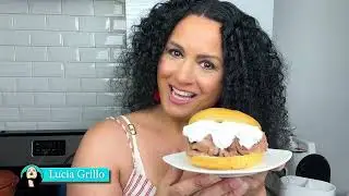 Lucia's Vegan Lifestyle: Sicilian Ice Cream Sandwich | Vegan Brioscia con #Gelato #veganitalian