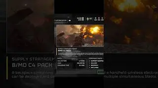 Helldivers 2 - C4 Pack Stratagem is here!  #helldivers2 #redactedregiment  #gaming #helldivers