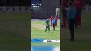 Cricket hit leads to vehicle damage and an angry owner #shorts #sports #cricket #angry क्र