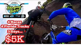 4 Races at 4 Florida BMX Tracks in 3 Days $5K | Banging Bars