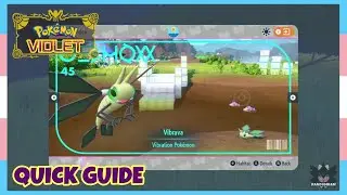 Where To Catch Vibrava In Pokemon Scarlet & Violet *The Indigo Disk* | Location Quick Guide