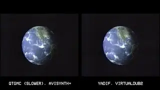 QTGMC and Yadif Comparison