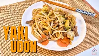 How to Make Yaki Udon | Japanese Stir Fried Udon Noodles