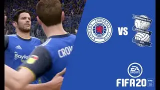 Lockdown FIFA 20 | Rangers vs Birmingham City - Full Match