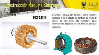 Generadores Síncronos - Parte I: Introducción y Construcción Maquina Síncrona