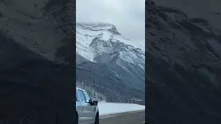 ❄️ Not Less Than a Road to Heaven | Calgary to Banff Winter Drive 🇨🇦✨ #banff
