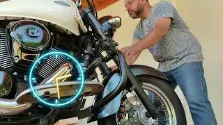 Moto Shimando, vibra guid&atilde;o em baixa velocidade, regulagem da caixa de dire&ccedil;&atilde;o da vulcan 900
