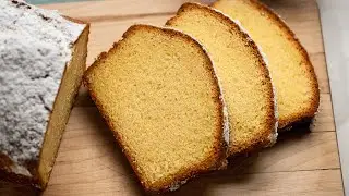 Homemade Pound Cake Recipe