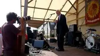TOLPUDDLE FESTIVAL 2013 TONY BENN