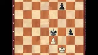 Chess: 2 passed pawn endgame, Bellin - Borgo, 1987, 0-1  
