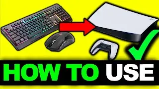 How To Use Keyboard And Mouse On PS5/PS4 Fortnite (ALL WAYS)