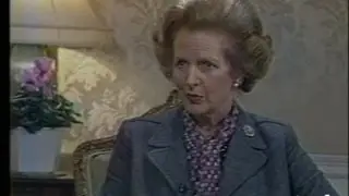 Margaret Thatcher interviewée par Christine OCKRENT - Archive vidéo INA