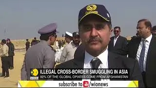 Illegal cross-border drug smuggling in Asia