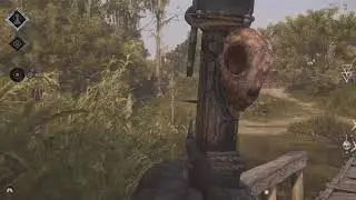 Another mid distance headshot with a bow
